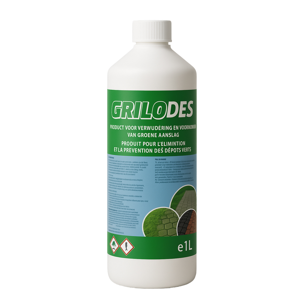 CHEMIEKOR Démousseur 1L | Grilo DES | Anti-mousse – Élimination des dépôts verts (Bouteille)