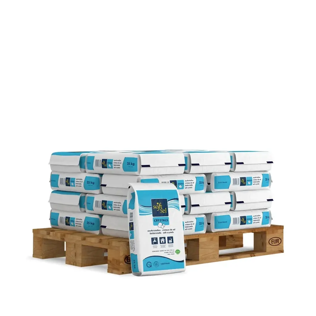 Soft Sel Crystals 25KG - Zoutkristallen Waterverzachter