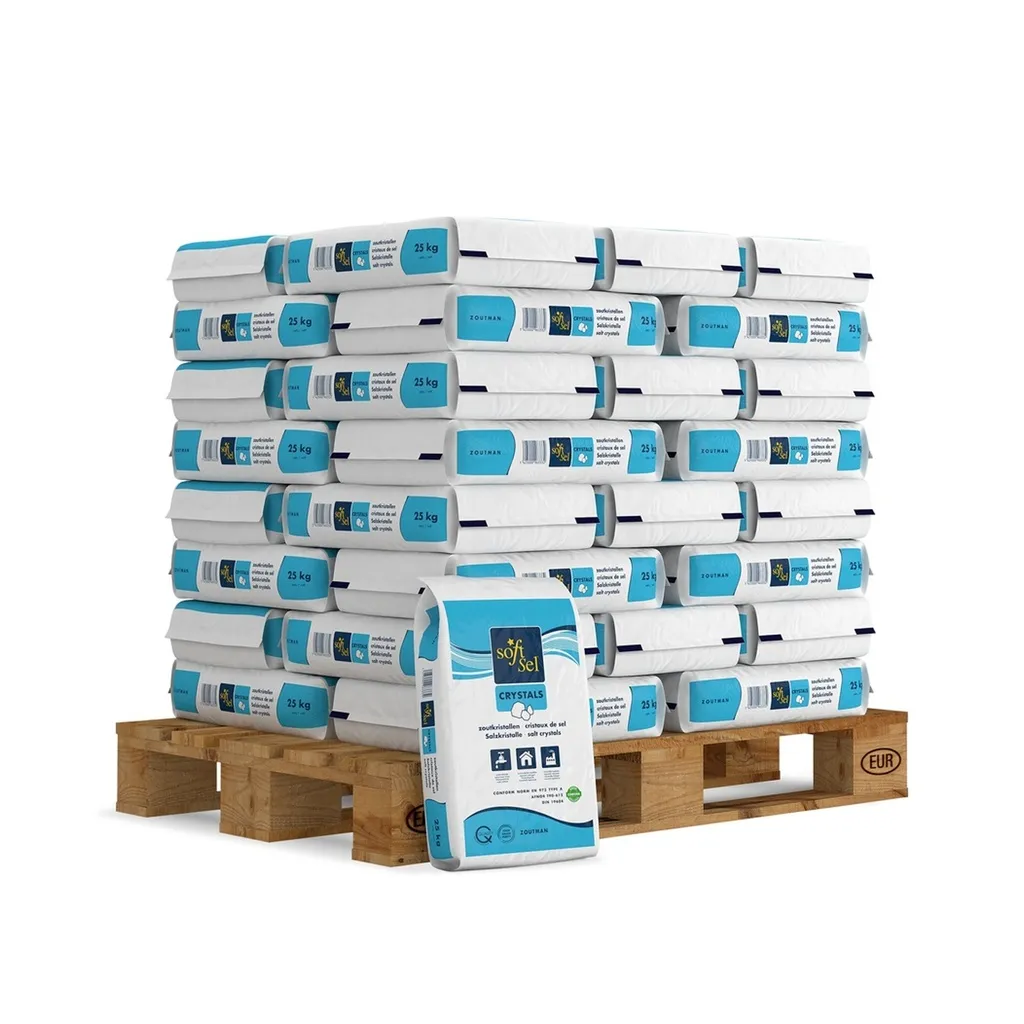 Soft Sel Crystals 25KG - Zoutkristallen Waterverzachter