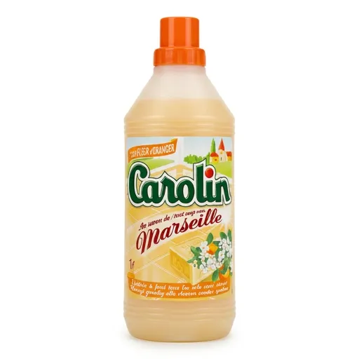 CAROLIN Vloerreiniger 1L - Marseille + Orangebloesem - Dweilzeep (Bottle)