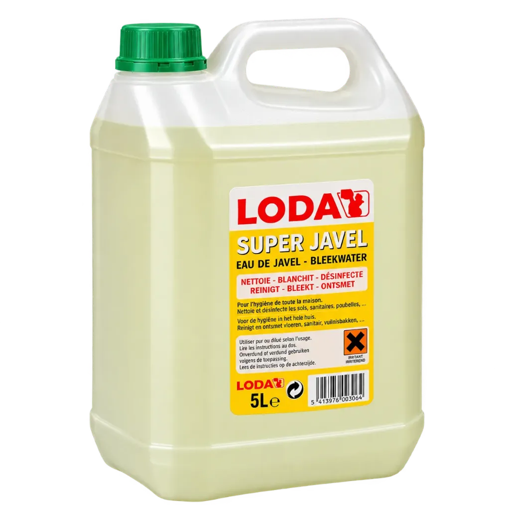 LODA Bleekwater 5L 8° Super Javel (1 Bidon: 1 x 5L)