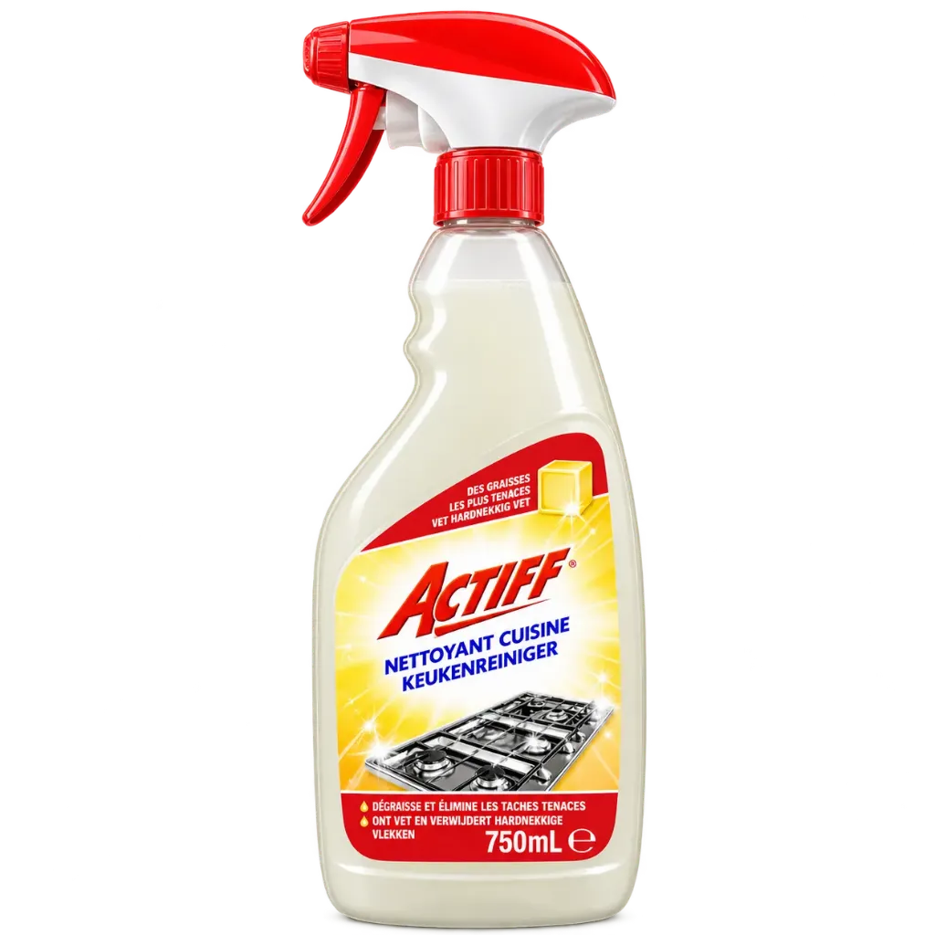 ACTIFF Keukenreiniger Spray Met Marseille 750ML (1 Fles: 1 x 750mL)