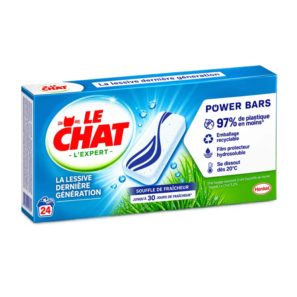 Le Chat L'expert Power Bars Souffle De Fraicheur - 24st. (1 Stuk)