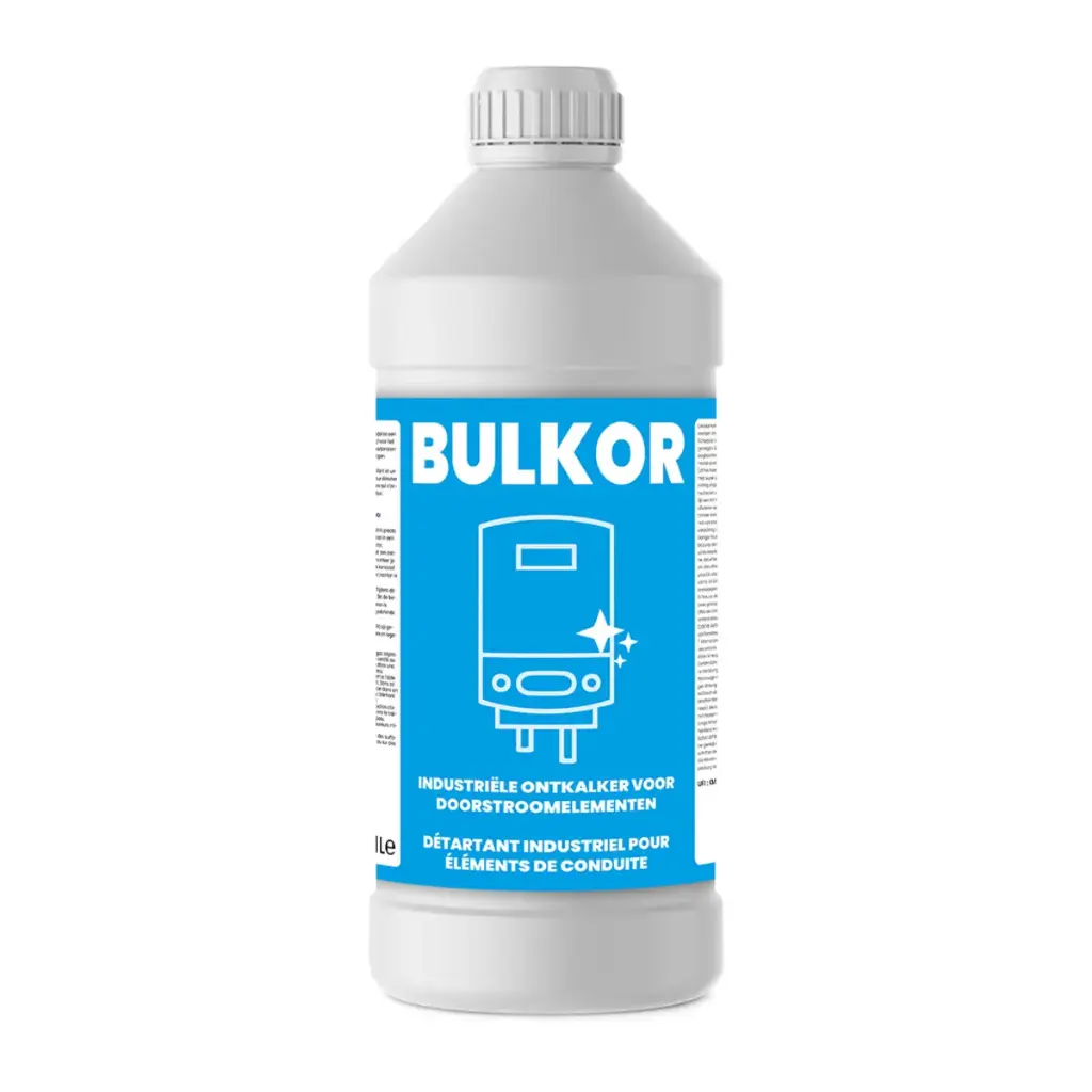 CHEMIEKOR BulKor 1L – Élimination du tartre des éléments de circulation (Bouteille)