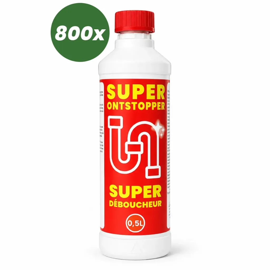 CHEMIEKOR Super Ontstopper 500ml - Krachtige Leiding Ontstopper