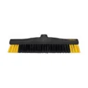 Safebrush Kamerveger Recht Combi Zwart-Geel 40cm - Veegborstel