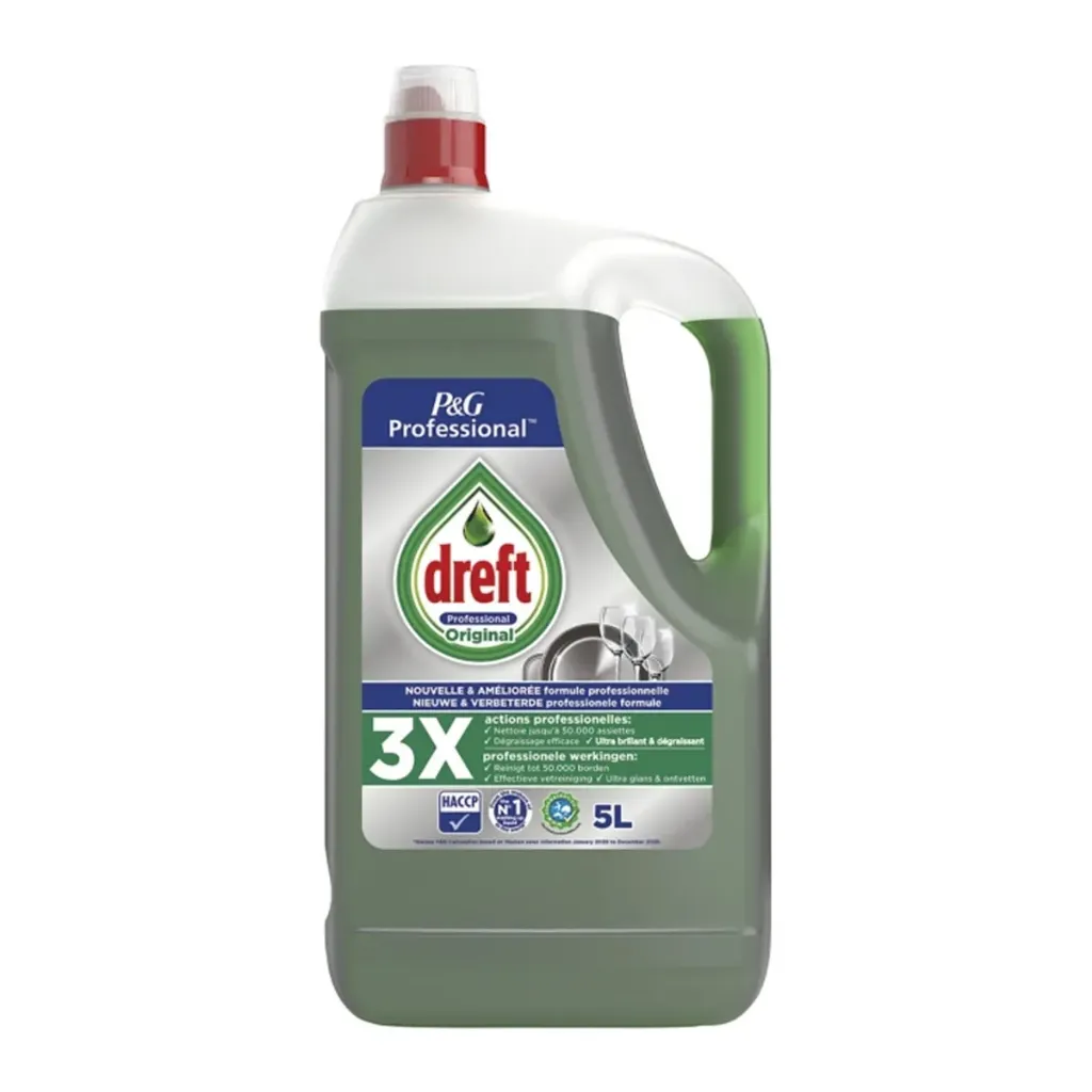 Dreft Professional Liquide Vaiselle 5 L (1 Bouteille : 1 x 5L)