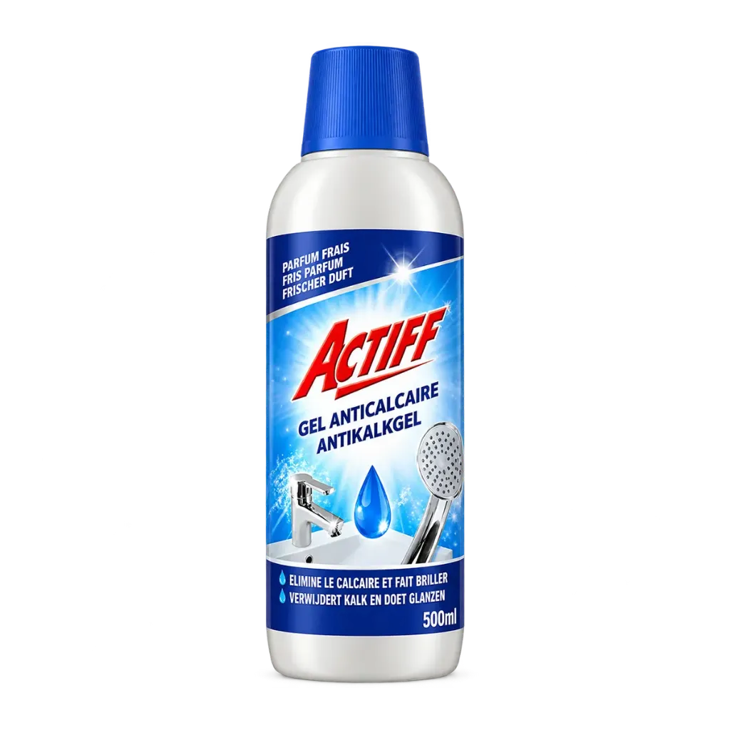 ACTIFF Badkamer Anti Kalk Gel 500ML (1 Fles: 1 x 500ML)