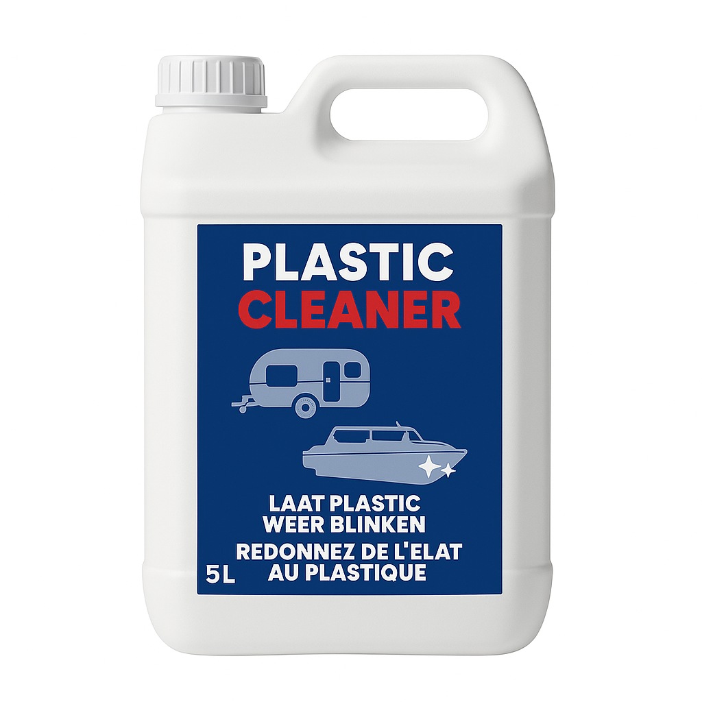CHEMIEKOR Plastic Cleaner 5L – PVC Cleaner for Boats – Caravan Cleaner (Bottle)