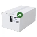 Handdoekpapier V-vouw 2L cell. Grijs 23x25cm 20x250st - Papier voor Tork H3