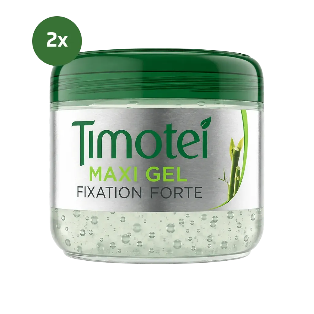 Timotei Maxi Gel Fixation Forte Bamboo 300ML - Sterke Hold Styling Gel