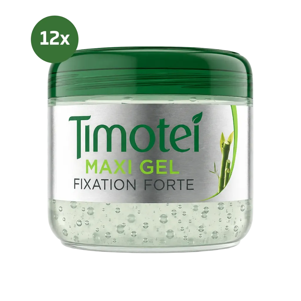 Timotei Maxi Gel Fixation Forte Bamboo 300ML - Sterke Hold Styling Gel