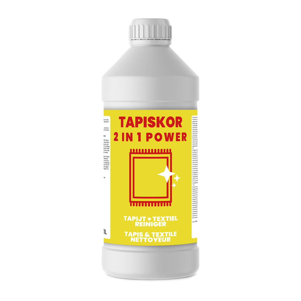 CHEMIEKOR Tapiskor 1L – Carpet Cleaner – Textile Cleaner (Bottle)
