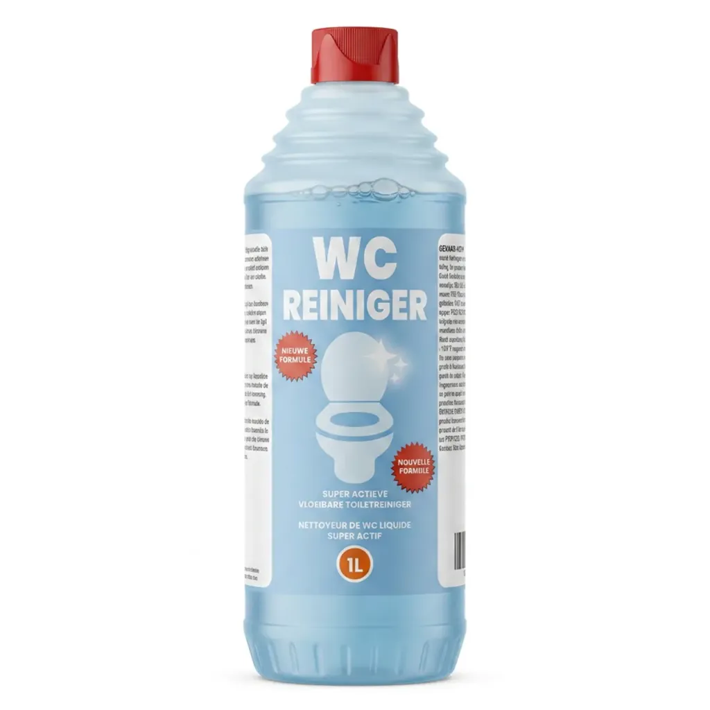 CHEMIEKOR Nettoyant WC 1L – Nettoyant pour toilettes (Bouteille)
