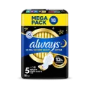 Always Maandverband Ultra Secure Night Met Vleugels Maat 5 - 18st.
