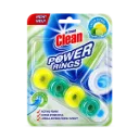 AT HOME CLEAN Power Rings Fresh Citrus Toiletblok 40gr.